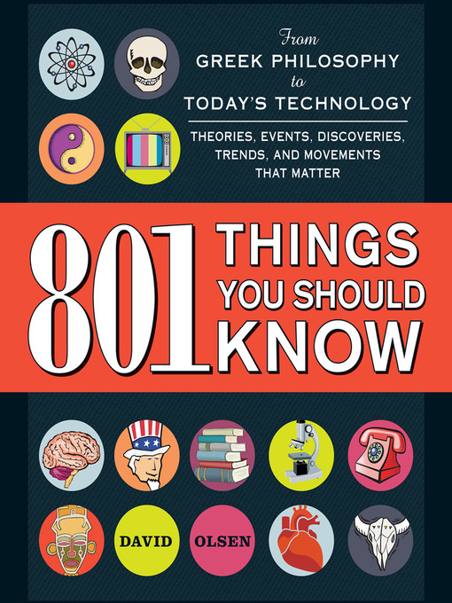 Title details for 801 Things You Should Know by David Olsen - Available